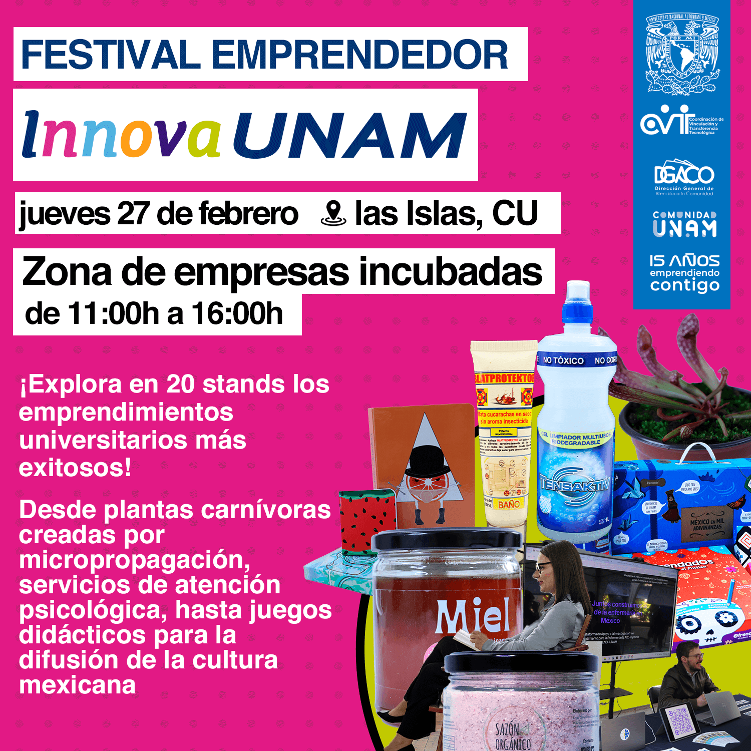 Zona empresas incubadas