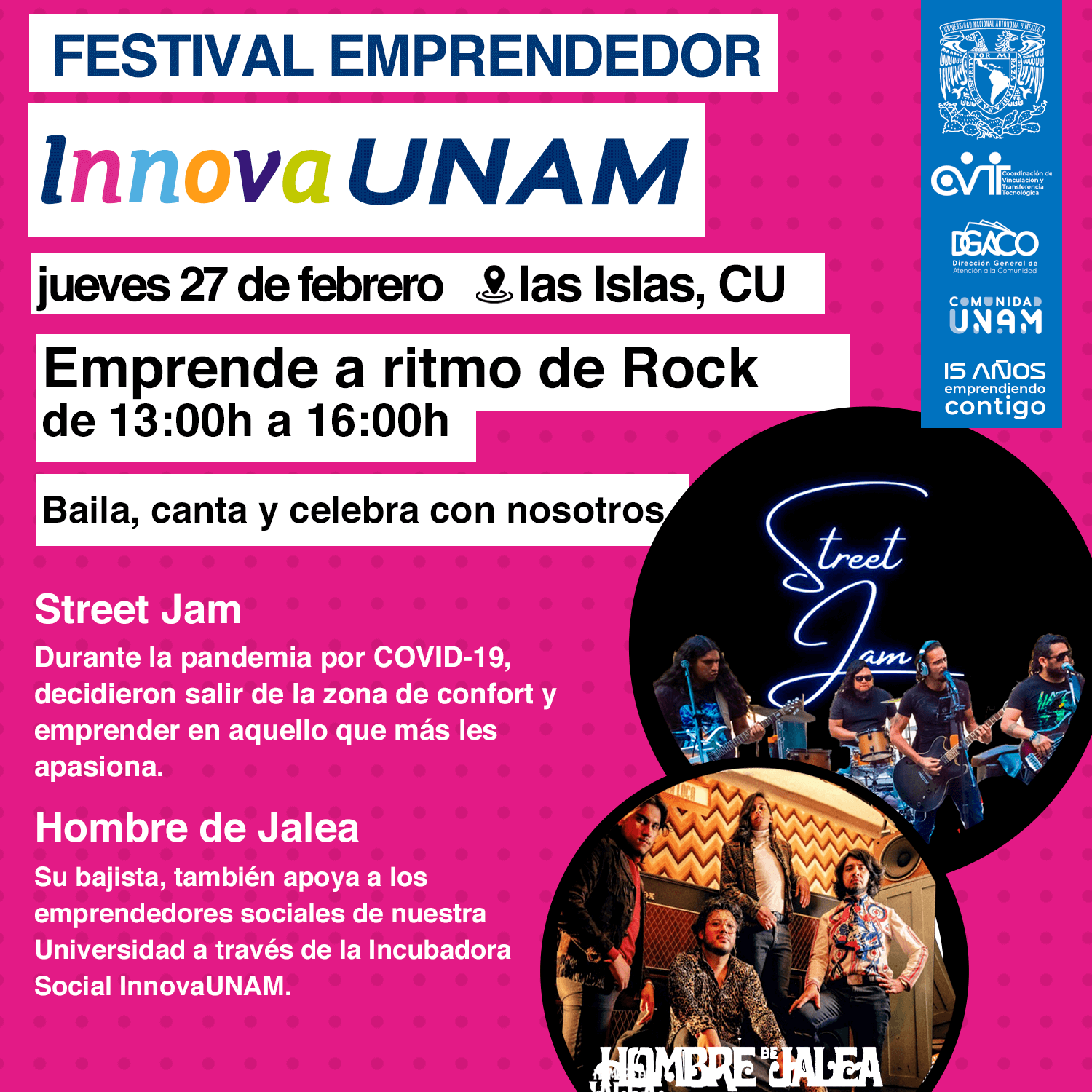 Emprende a ritmo de rock