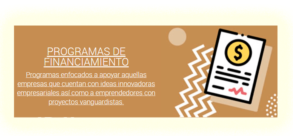 Programas Financiamiento